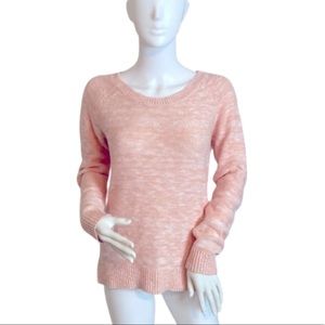 Old Navy Pullover Salmon Pink Sweater